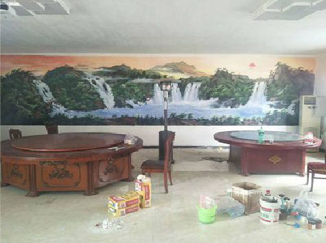 永善墙绘-写实风景