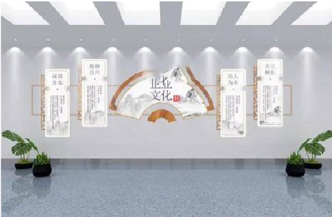 永善企业文化墙设计的核心要素。