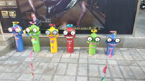 永善商业区彩绘