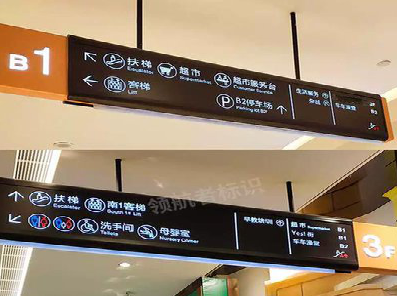 永善如何通过商场标识牌引导客流分布?