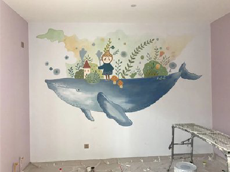 永善手绘墙的特点及优势。